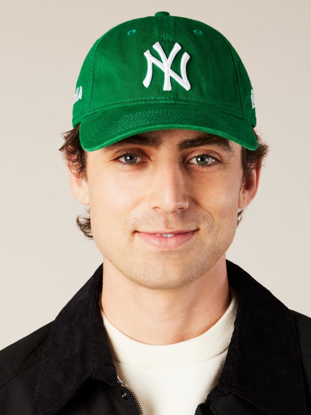 New York Yankees Green Baseball Cap - White Logo